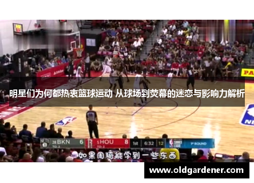 明星们为何都热衷篮球运动 从球场到荧幕的迷恋与影响力解析